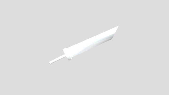 Pedang Cloud 3D Model