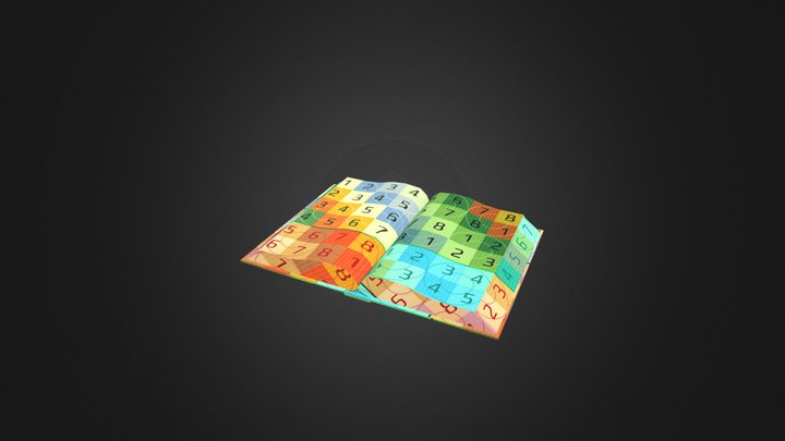Open Book – Free 3D Model STL