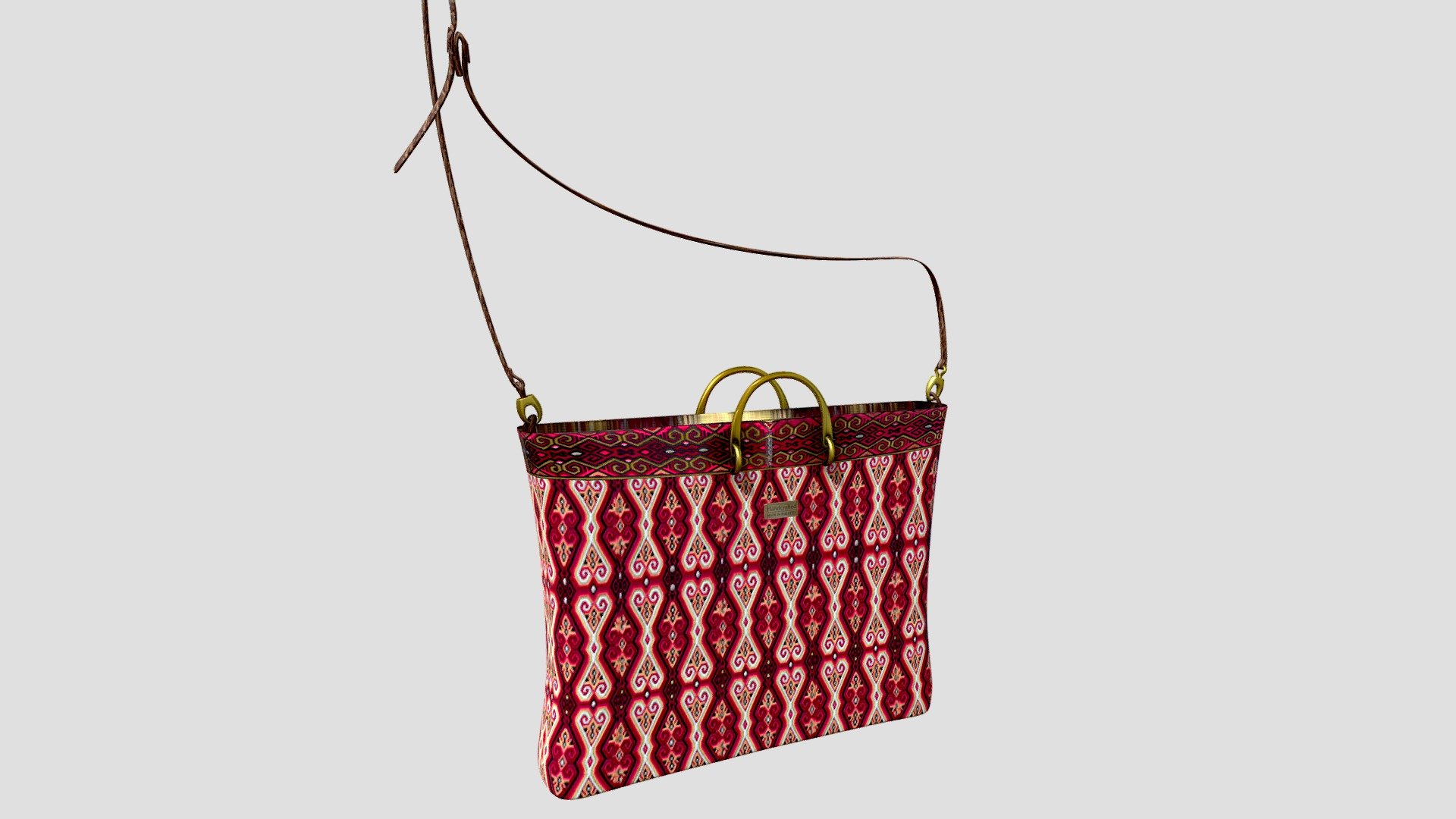 Batik Borneo Tote Bag