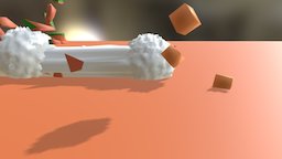 Goku kame kame ha 3D Model