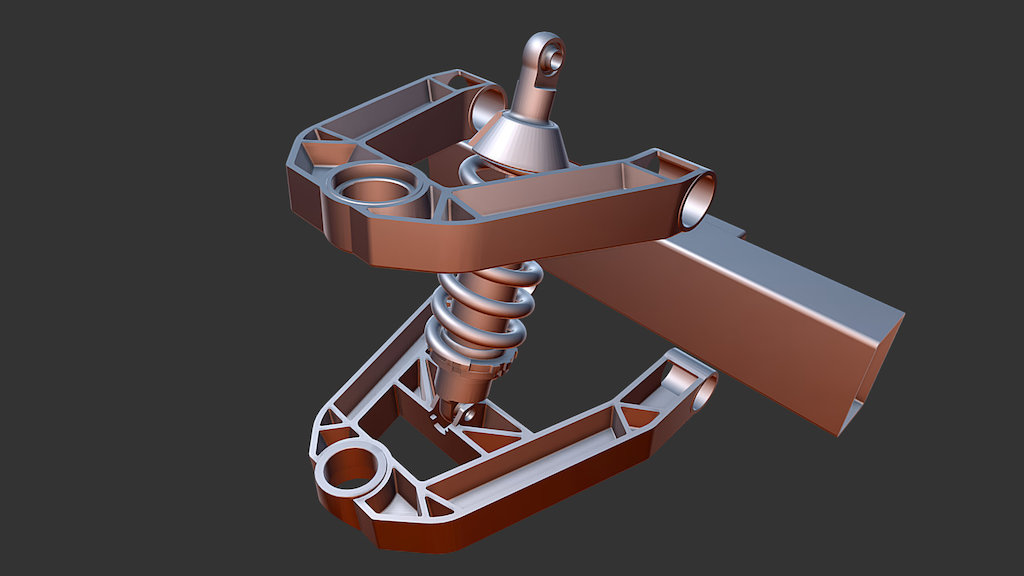 Milled Aluminum Upper & Lower Control Arms #1