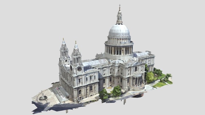 ST PAULS CATHEDRAL 3D Model
