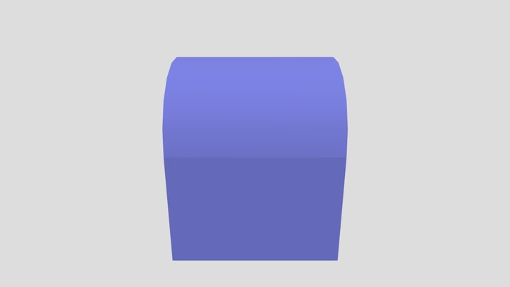 Untextured Coin Animation 3D Model