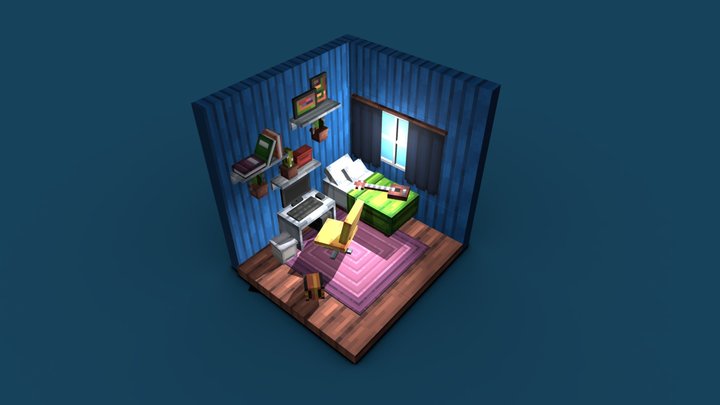 Bedroom 3D Model