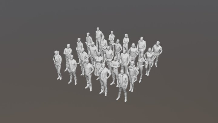 People-Package 4 3D Model