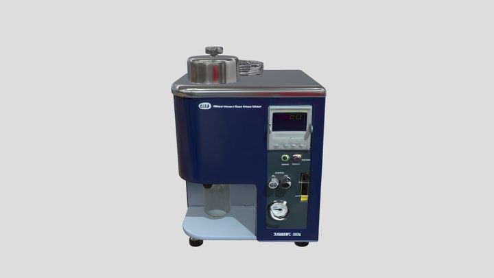Máy kiểm tra cặn carbon Lý Sơn Sa Kỳ 3D Model