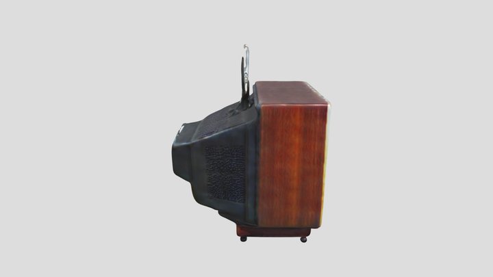 Old tv 3D Model