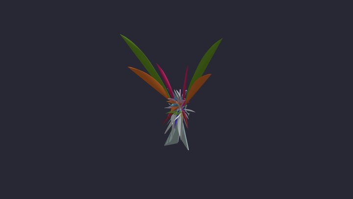 Mariposa Alien 3D Model
