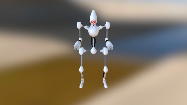 proxy league robot 3D Model