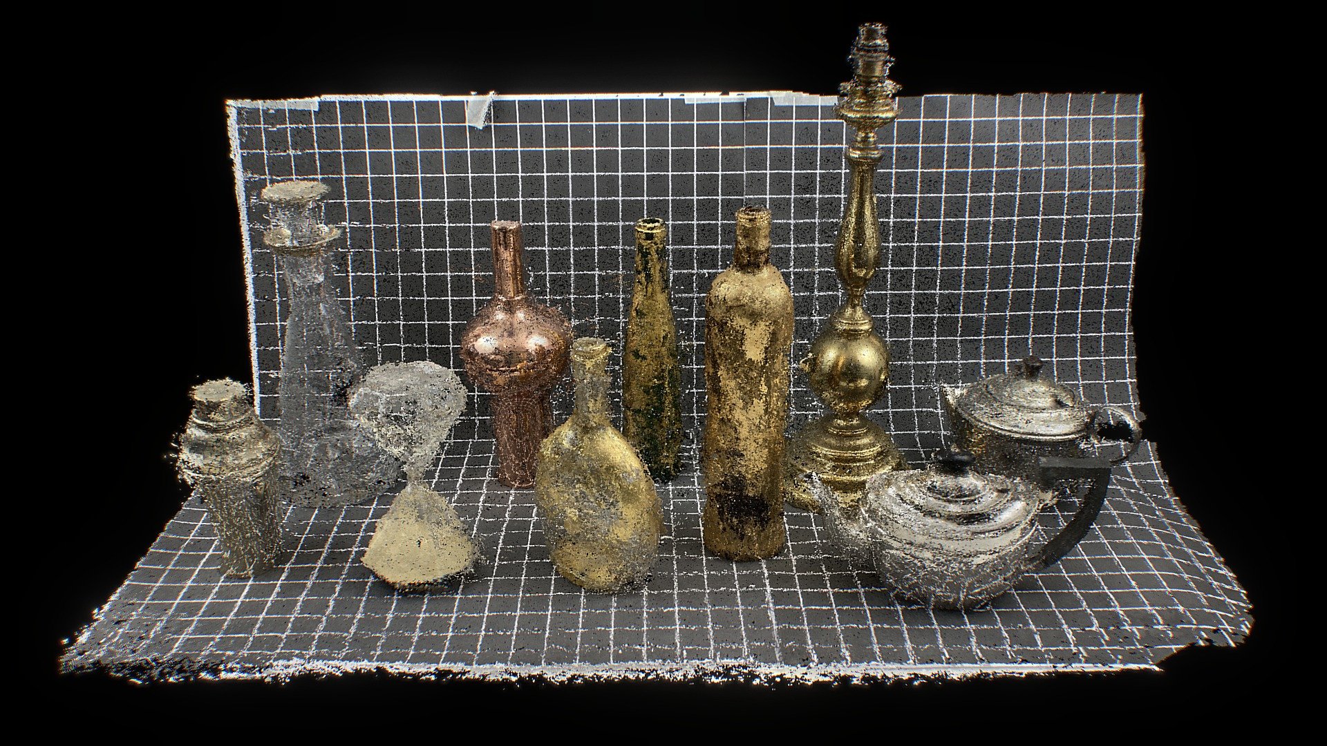 Reflective / Transparent objects (points) - 3D model by Florian ...