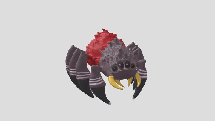 Spider 3D Model