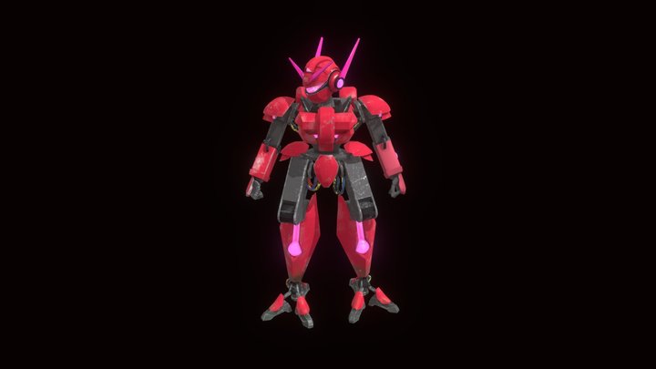 Original Mech/Gundam/Robot 3D Model