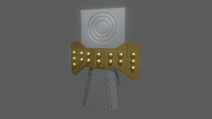 Dalek Screen 3D Model