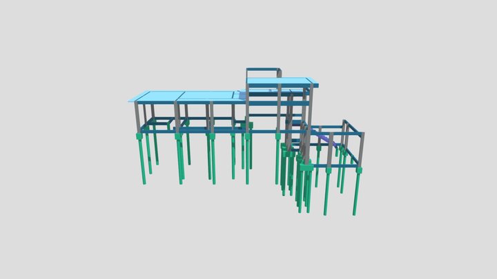 Estrutural Evandro e Camila 3D Model
