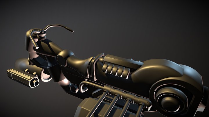 Hover Bike (draft) 3D Model