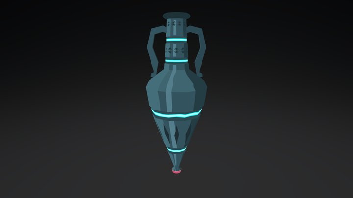 Amphorae Vase 3D Model