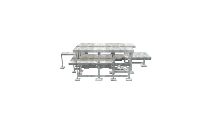 ESTRUTURAL-VICTOR E ELZ. MODELO 02 -PVE-C -21000 3D Model