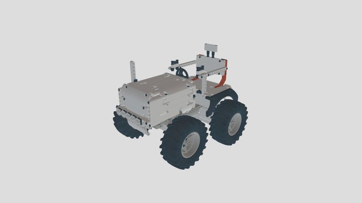 zj24-Tractor 3D Model