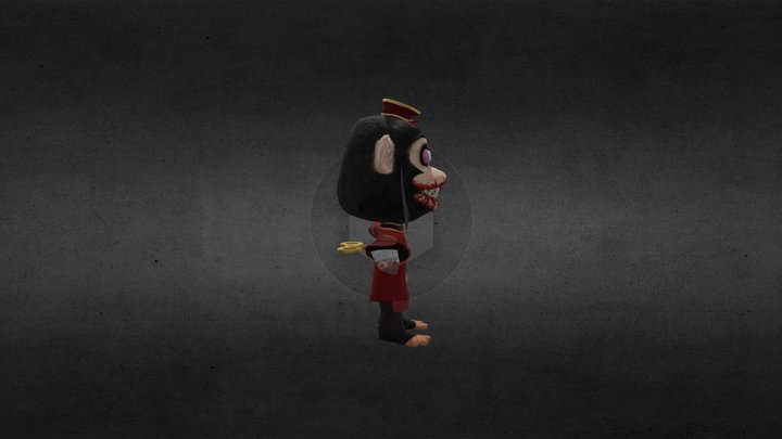 Dark Deception Murder Monkey 3D Model