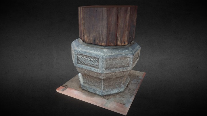 Chân cột 3D Model