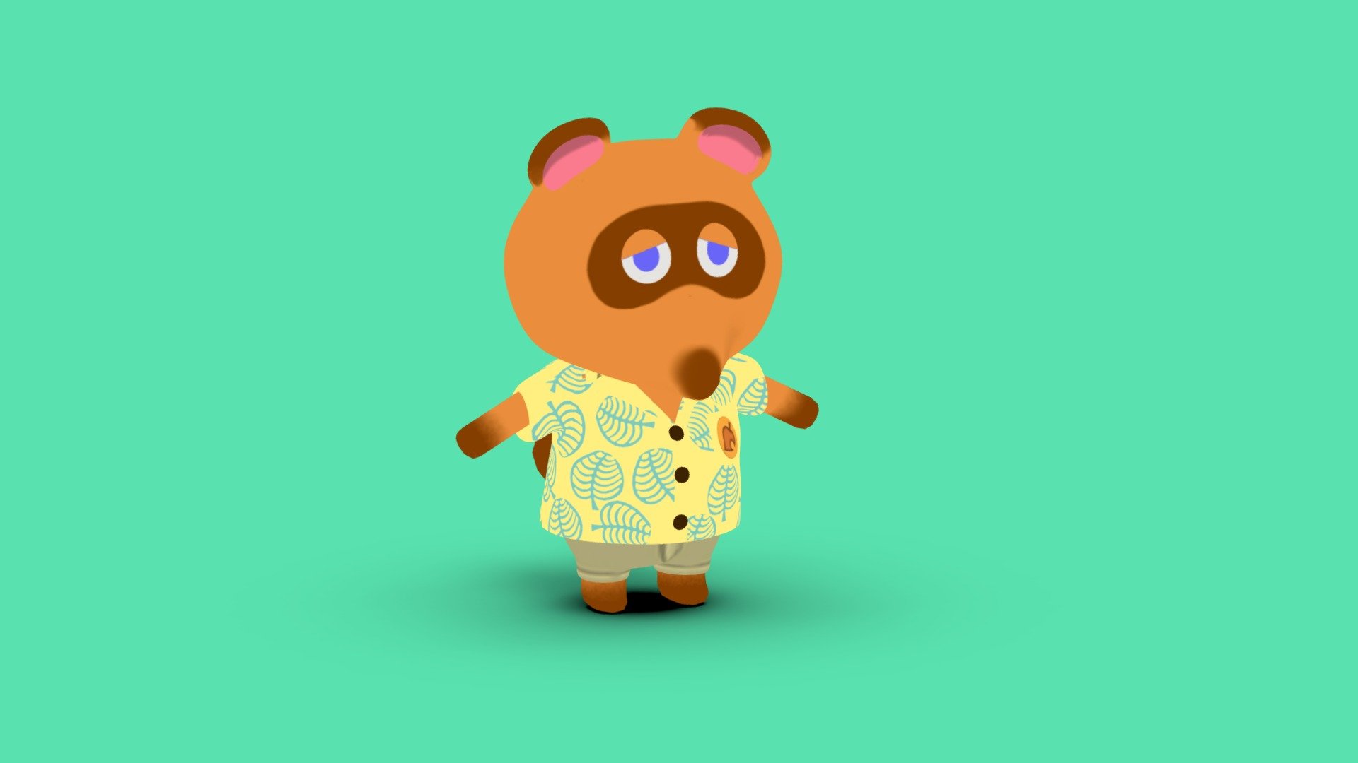 Animal Crossing - 3D model by MAKOTO3366 [815519e] - Sketchfab