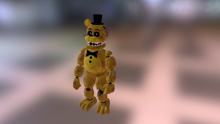 Fnaf-2-shadow Freddy - 3D model by Joebot The Robot