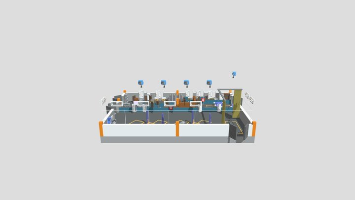 планировка юра 3D Model