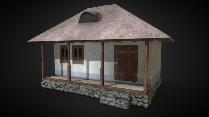 Old Wooden House 3D Model Ubicaciondepersonas cdmx gob mx