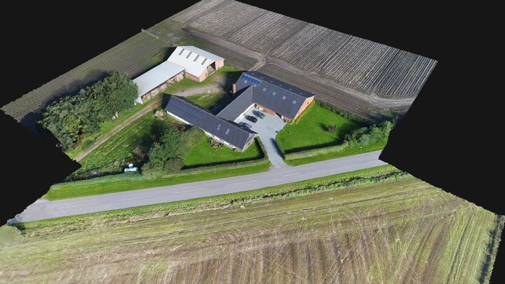 LE34 - Landbrugsejendom 3D Model