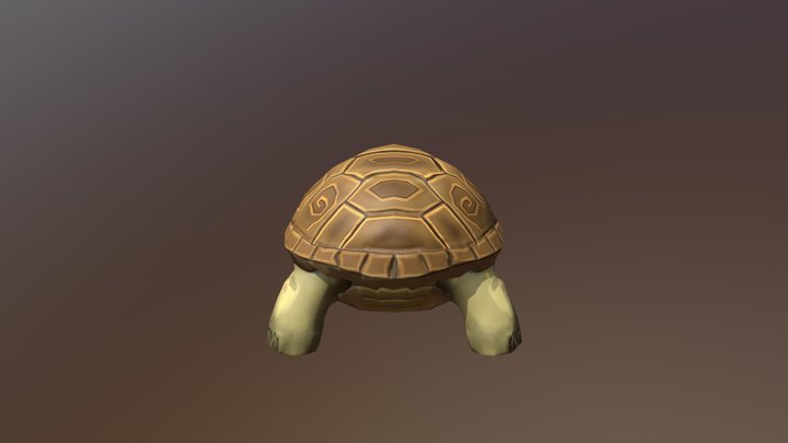 Tortoise Low Uv 3D Model