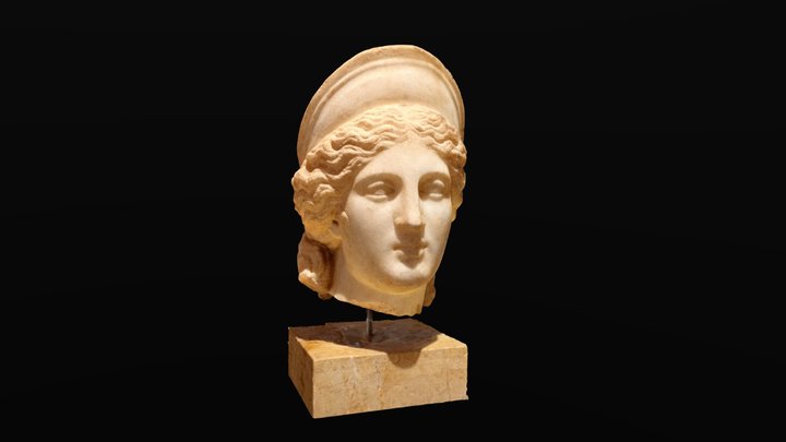 Cabeza de Divinidad Femenina - Tarragona MNAT 3D Model