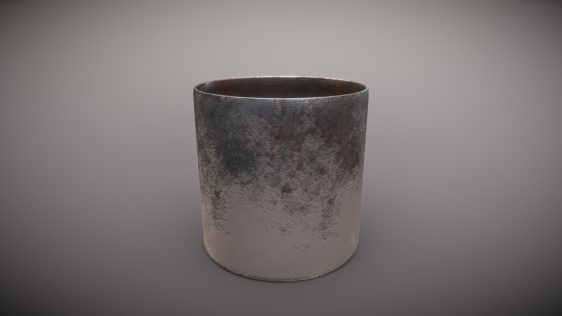 Old Rustic Metal  Mug