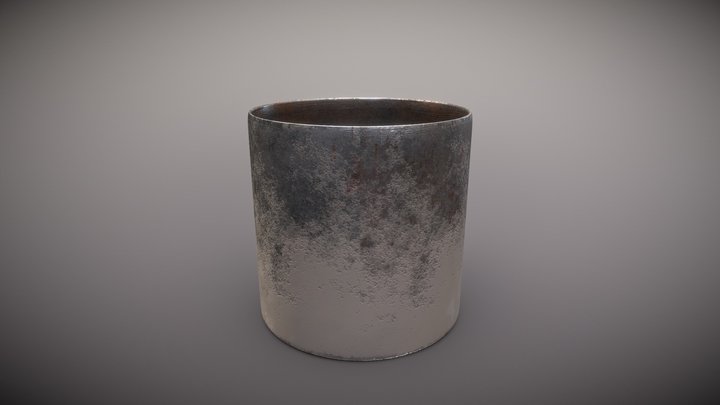 Old Rustic Metal  Mug