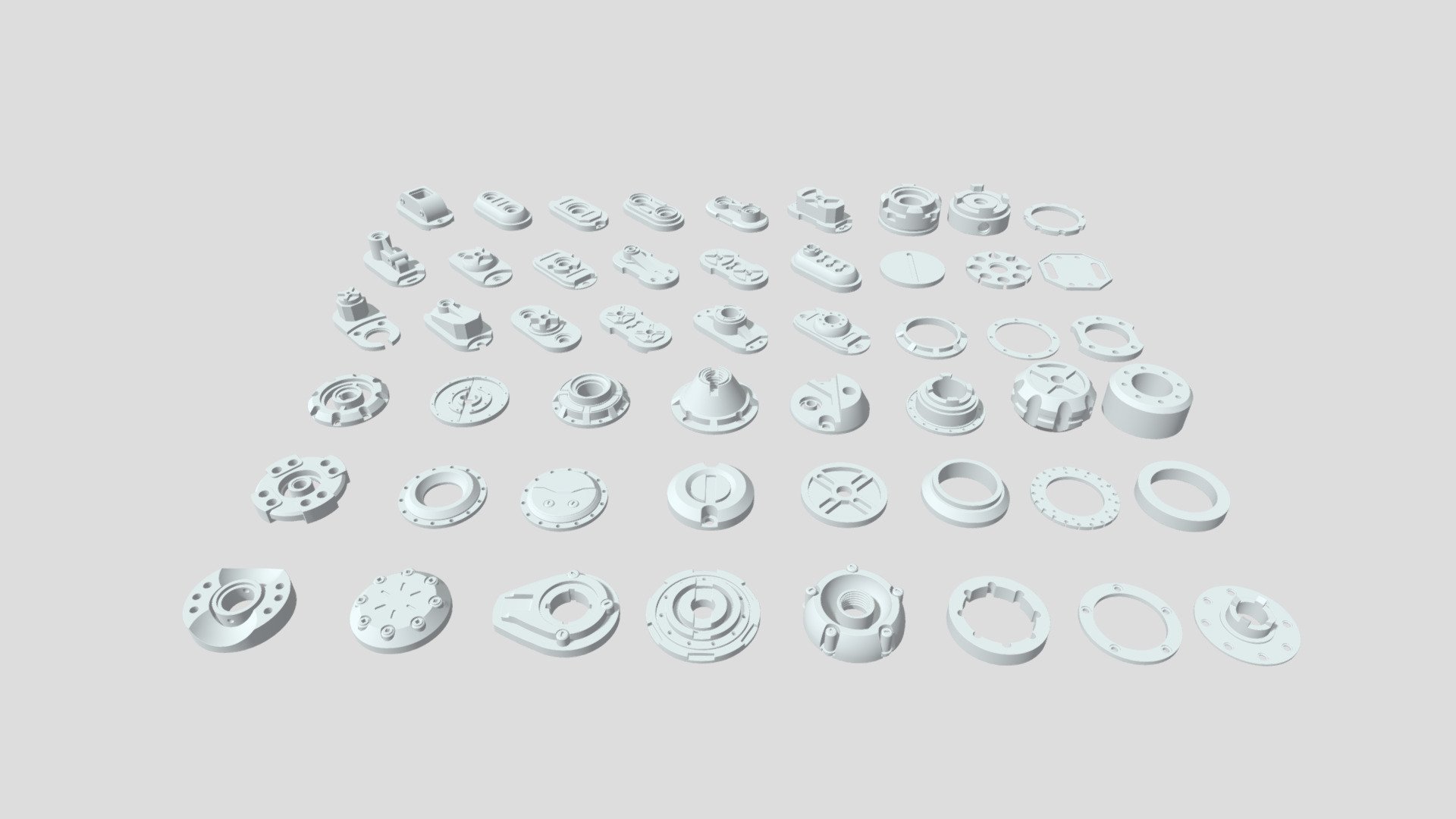 Connector Kitbash Bundle1 — Sketchfab embed 3D viewer
