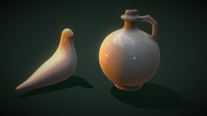 pigeon vase 3D Model