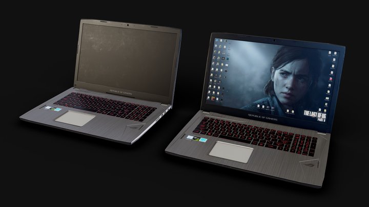Laptop GL702VS 3D Model
