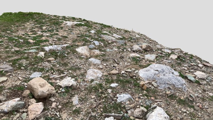Ground patch 3D Model