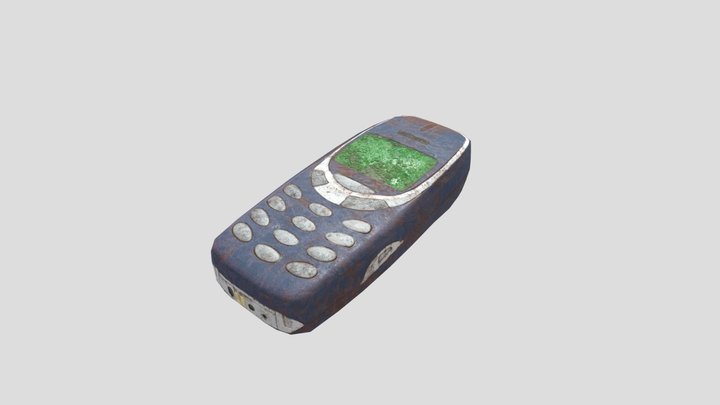 Nokia 3310 3D Model