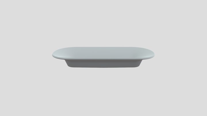Green Soap Dish 3D Model