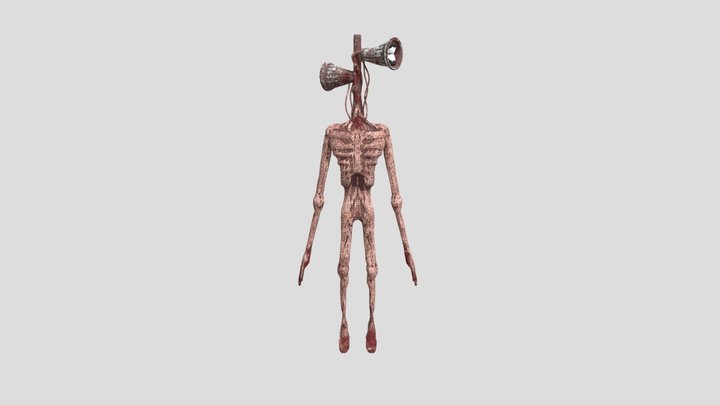 justinrf-thrill-siren-head 3D Model