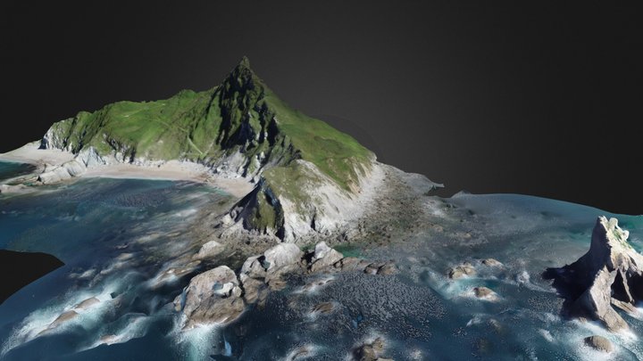 Praia do Carro 3D Model