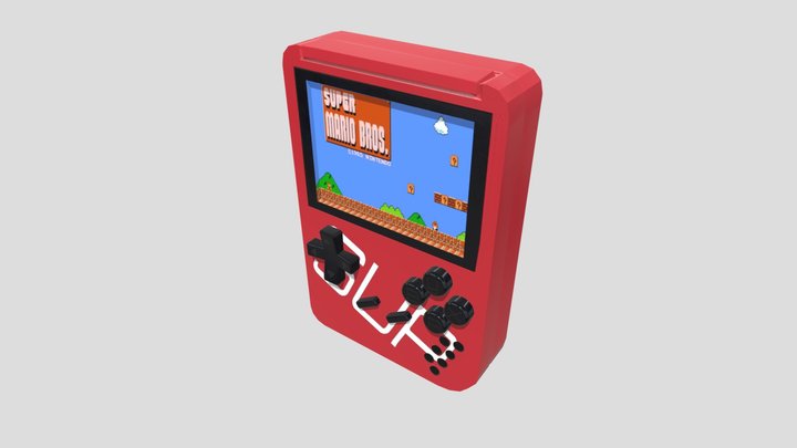 Gameboy 3D Model