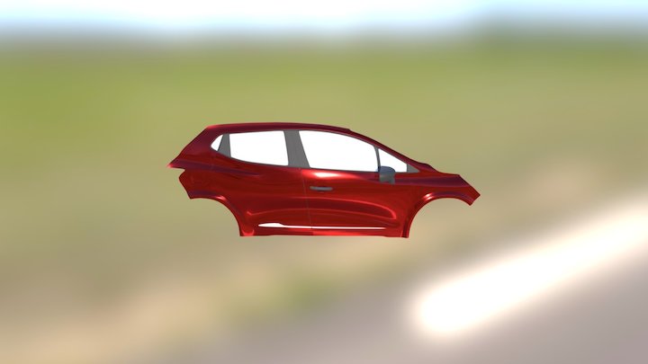 Clio4 3D Model
