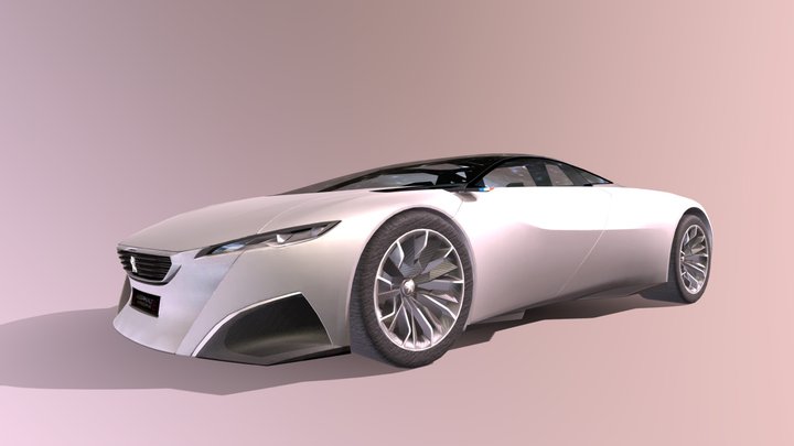 Asphalt 8 - Peugeot Onyx 3D Model