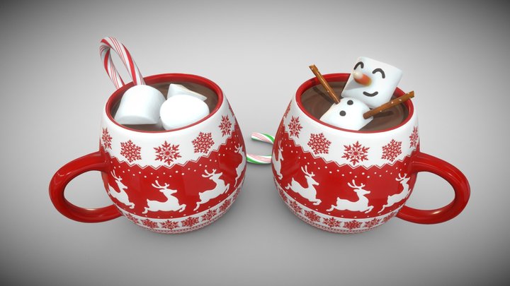 Hot Chocolate Dispenser | 3D model