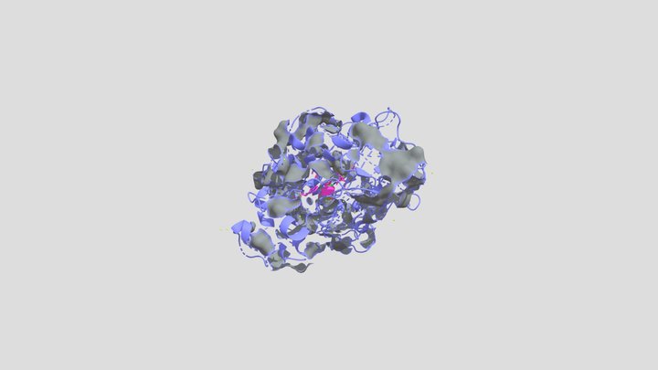 BIOL244 Acetylcholinesterase and Sarin 3D Model