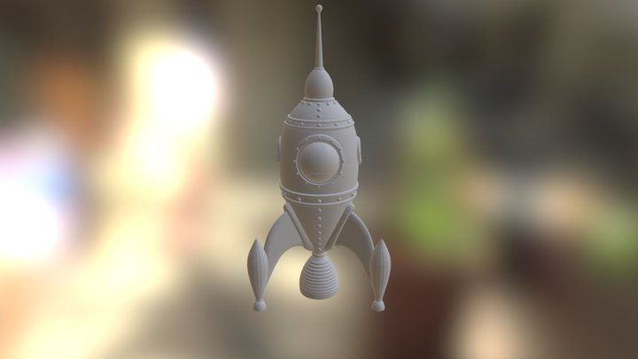 Rocket 3D Model