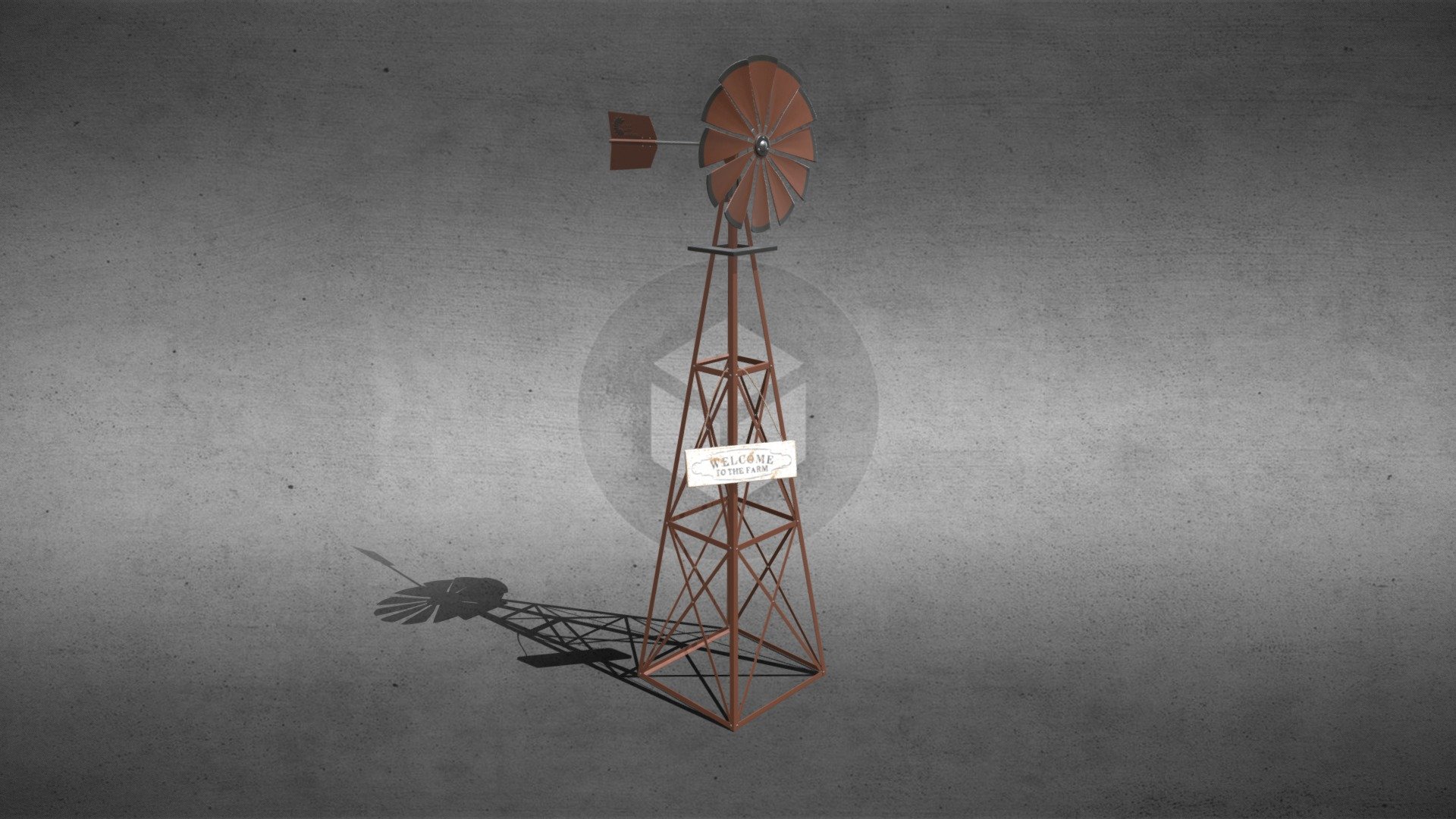 Decorative Windmill - 3D model by Shrill Actions (@ShrillActions ...