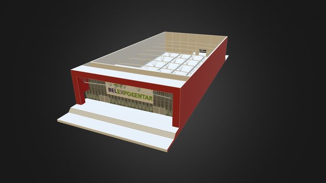 BeleExpo Centar 3D Model