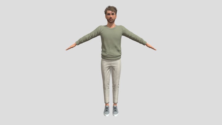 Hasan Piker 3D Model